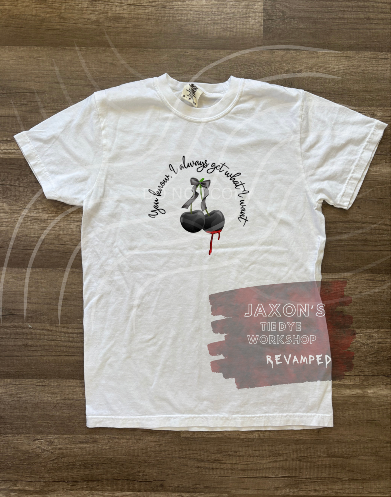 TVD Cherry Quote Tee