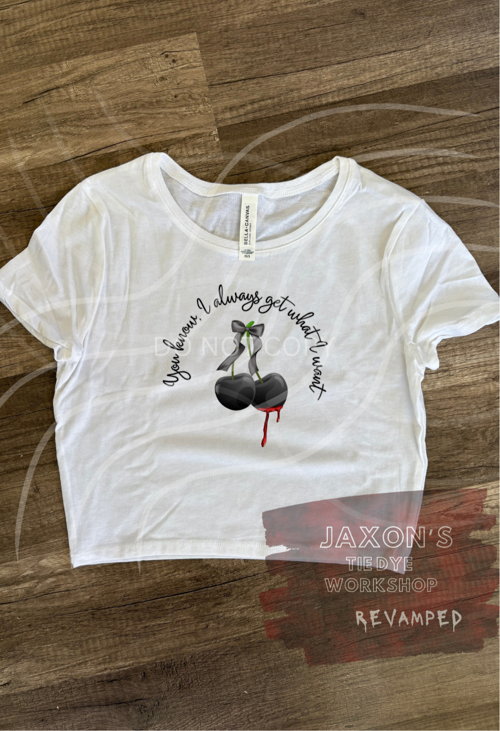 TVD Crop Cherry Top
