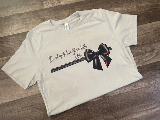 TVD Lacey Bow Crew/Tee